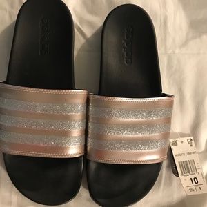 Adidas, Size 10, Pink/Silver